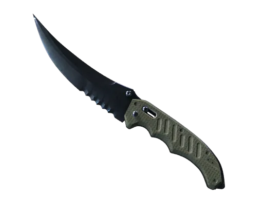 CS2 Flip Knife | Blue Steel skin