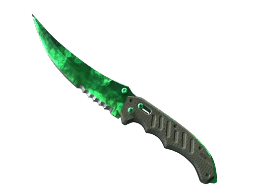 CS2 Flip Knife | Gamma Doppler Emerald skin
