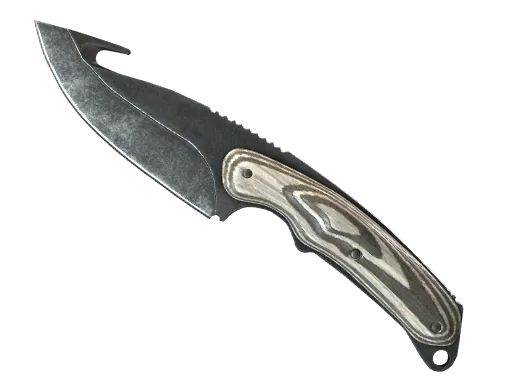 CS2 Gut Knife | Black Laminate skin