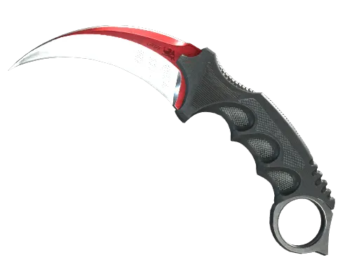 A CS2 Karambit skin