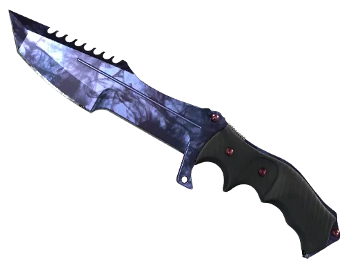 CS2 Huntsman Knife | Doppler Black Pearl skin