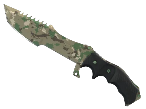 CS2 Huntsman Knife | Forest DDPAT skin