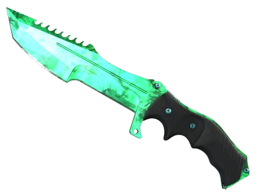 CS2 Huntsman Knife | Gamma Doppler Emerald skin