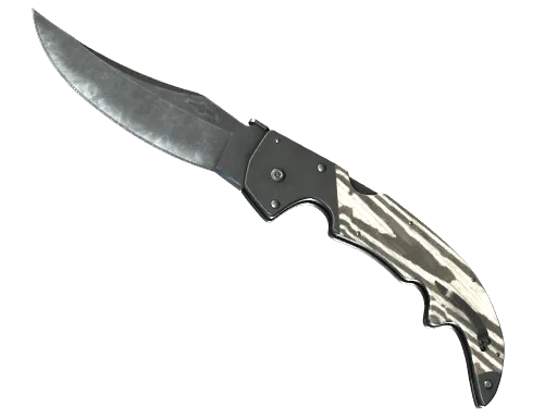 CS2 Falchion Knife | Black Laminate skin
