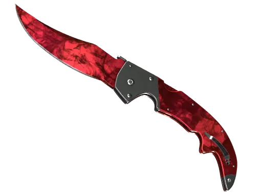 CS2 Falchion Knife | Doppler Ruby skin