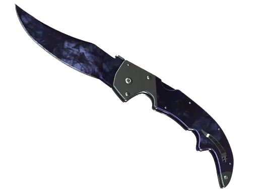 CS2 Falchion Knife | Doppler Black Pearl skin