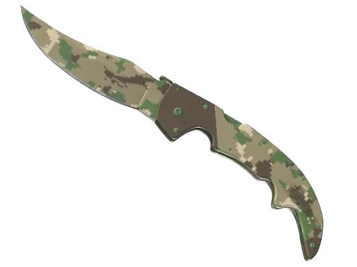 CS2 Falchion Knife | Forest DDPAT skin