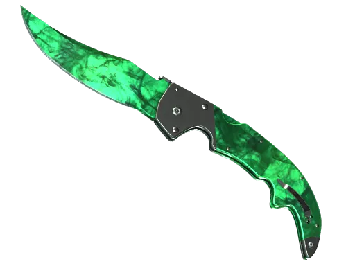 CS2 Falchion Knife | Gamma Doppler Emerald skin
