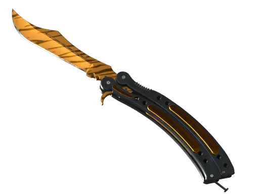 CS2 Butterfly Knife | Tiger Tooth skin