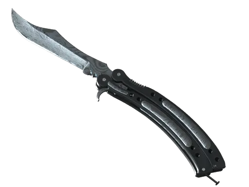 CS2 Butterfly Knife | Damascus Steel skin