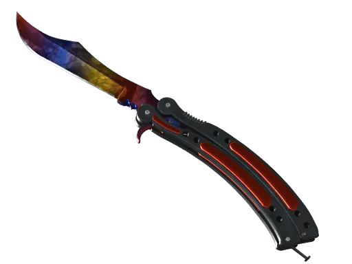 CS2 Butterfly Knife | Marble Fade skin