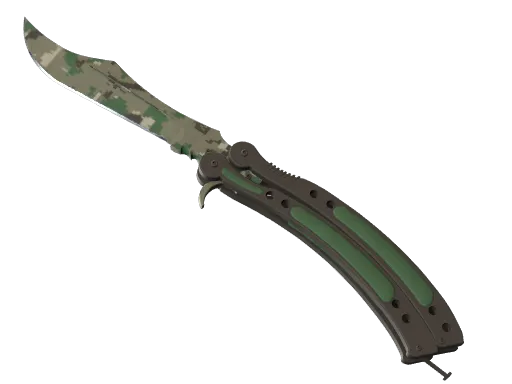 CS2 Butterfly Knife | Forest DDPAT skin