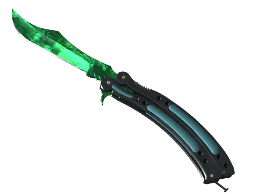 CS2 Butterfly Knife | Gamma Doppler Emerald skin