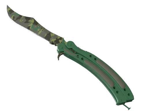 CS2 Butterfly Knife | Boreal Forest skin