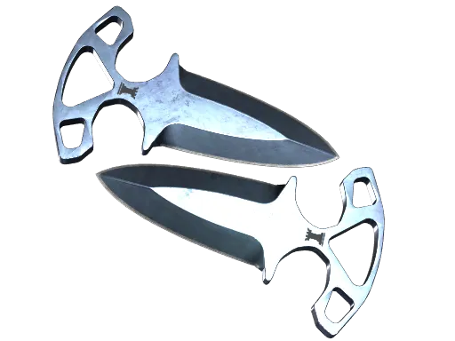 CS2 Shadow Daggers | Blue Steel skin