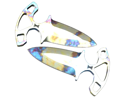 Shadow Daggers | Case Hardened in CS2