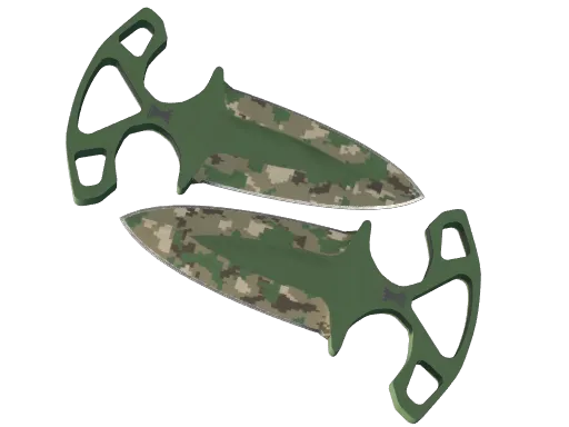 CS2 Shadow Daggers | Forest DDPAT skin