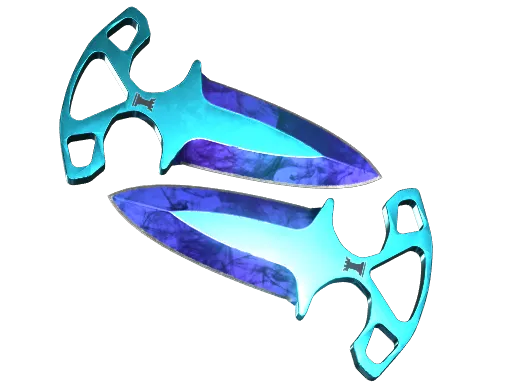 CS2 Shadow Daggers | Doppler Sapphire skin