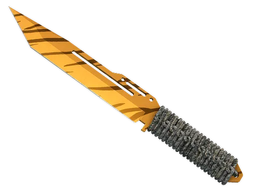 CS2 Paracord Knife | Tiger Tooth skin