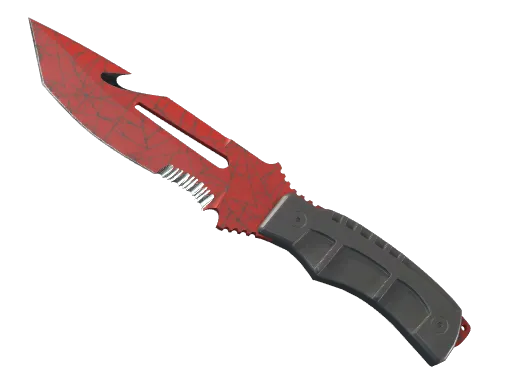 CS2 Survival Knife | Crimson Web skin
