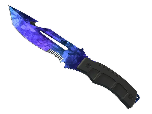 CS2 Survival Knife | Doppler Sapphire skin