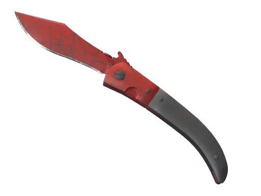 CS2 Navaja Knife | Crimson Web skin