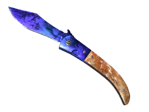 CS2 Navaja Knife | Doppler Sapphire skin