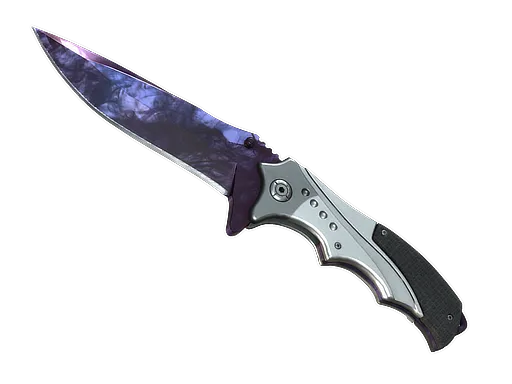 CS2 Nomad Knife | Doppler Black Pearl skin