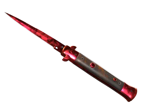 CS2 Stiletto Knife | Doppler Ruby skin