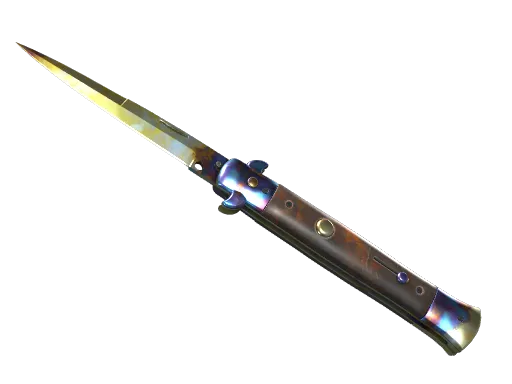 Stiletto Knife | Case Hardened in CS2