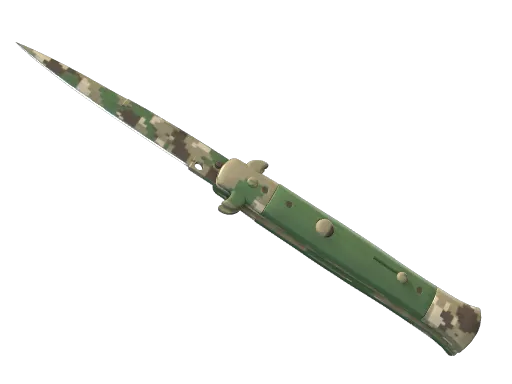 CS2 Stiletto Knife | Forest DDPAT skin