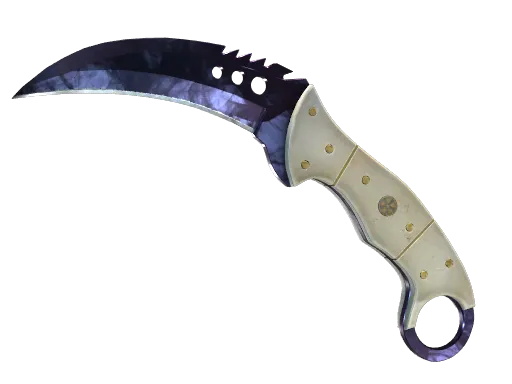 CS2 Talon Knife | Doppler Black Pearl skin