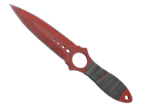 CS2 Skeleton Knife | Crimson Web skin