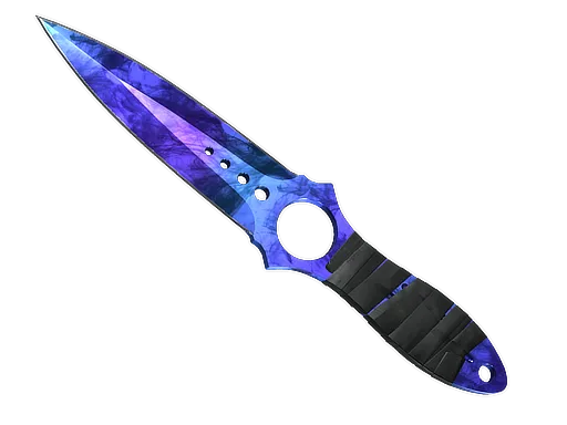 CS2 Skeleton Knife | Doppler Sapphire skin