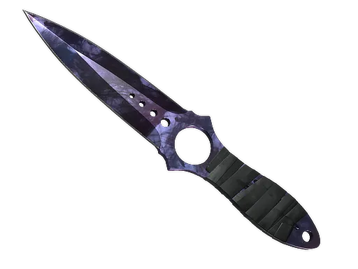 CS2 Skeleton Knife | Doppler Black Pearl skin