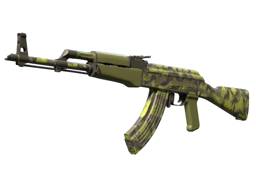 CS2 AK-47 | Olive Polycam skin