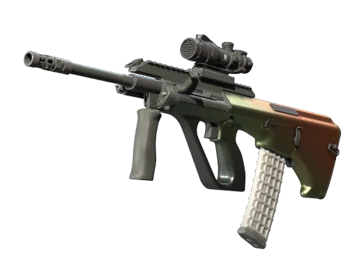 CS2 AUG | Amber Fade skin
